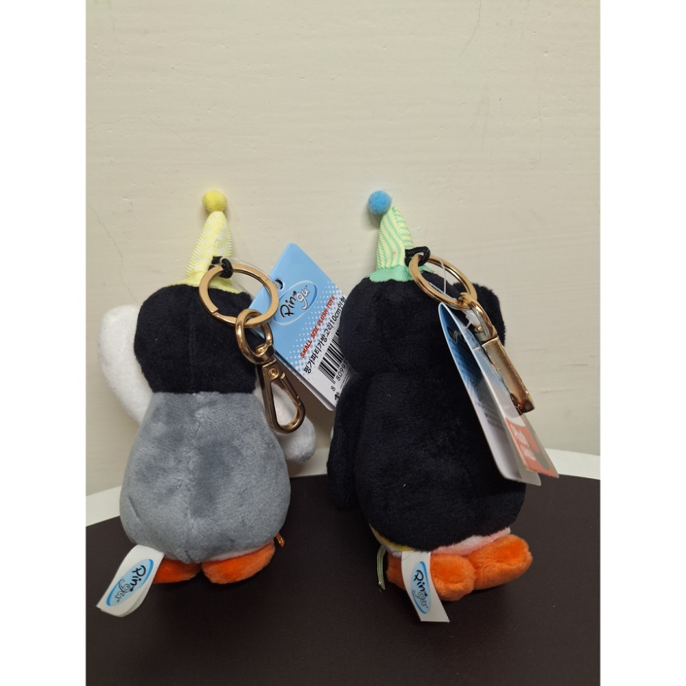 〈現貨〉韓國 企鵝家族 pingu pinga 派對 氣球 10cm 吊飾 鑰匙圈 組合-細節圖2