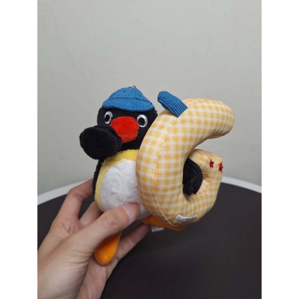 〈現貨〉企鵝家族 pingu pinga 字母組合 5入組 娃娃 吊飾 擺飾 鑰匙圈-細節圖5