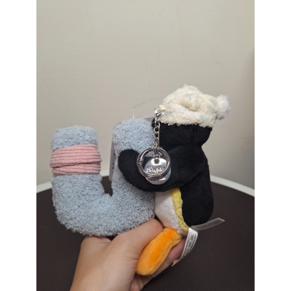 〈現貨〉企鵝家族 pingu pinga 字母組合 5入組 娃娃 吊飾 擺飾 鑰匙圈-細節圖11