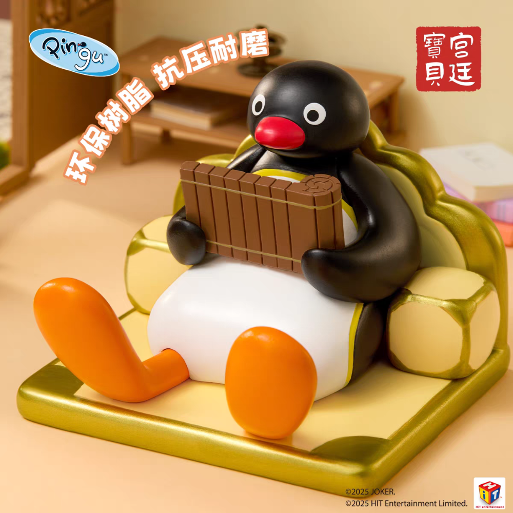 〈預購〉企鵝家族 pingu 狀元 手機架 手機支架 造型支架-細節圖2