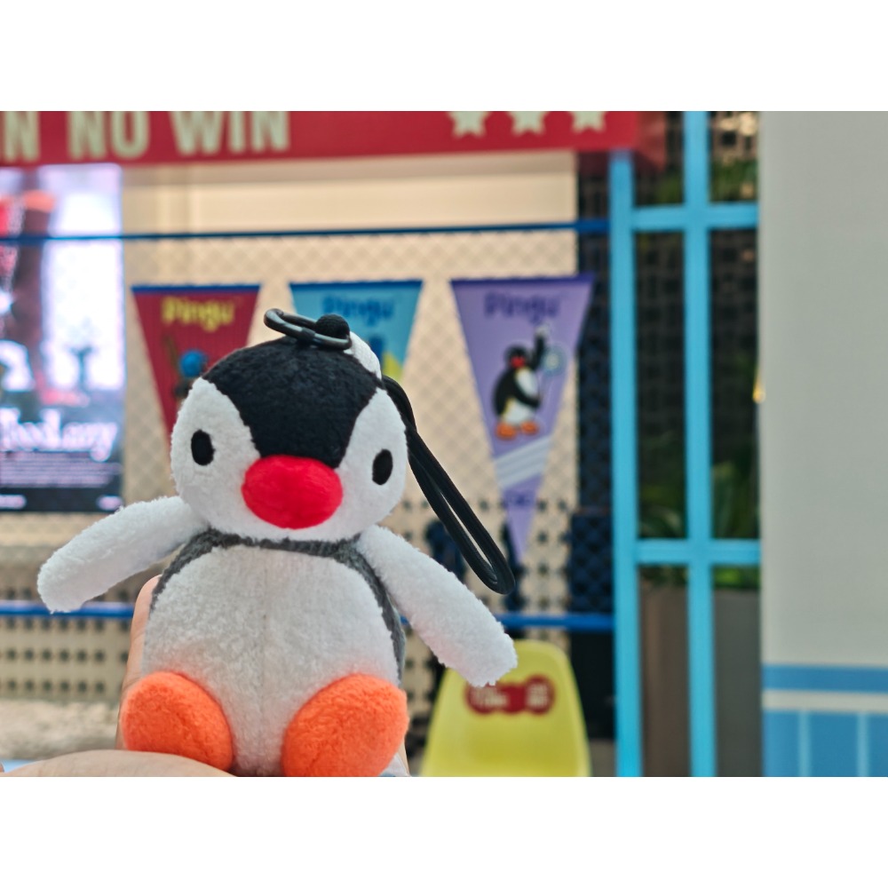 〈預購〉企鵝家族 pingu pinga 基礎 站姿 坐姿 10cm 娃娃吊飾-細節圖2