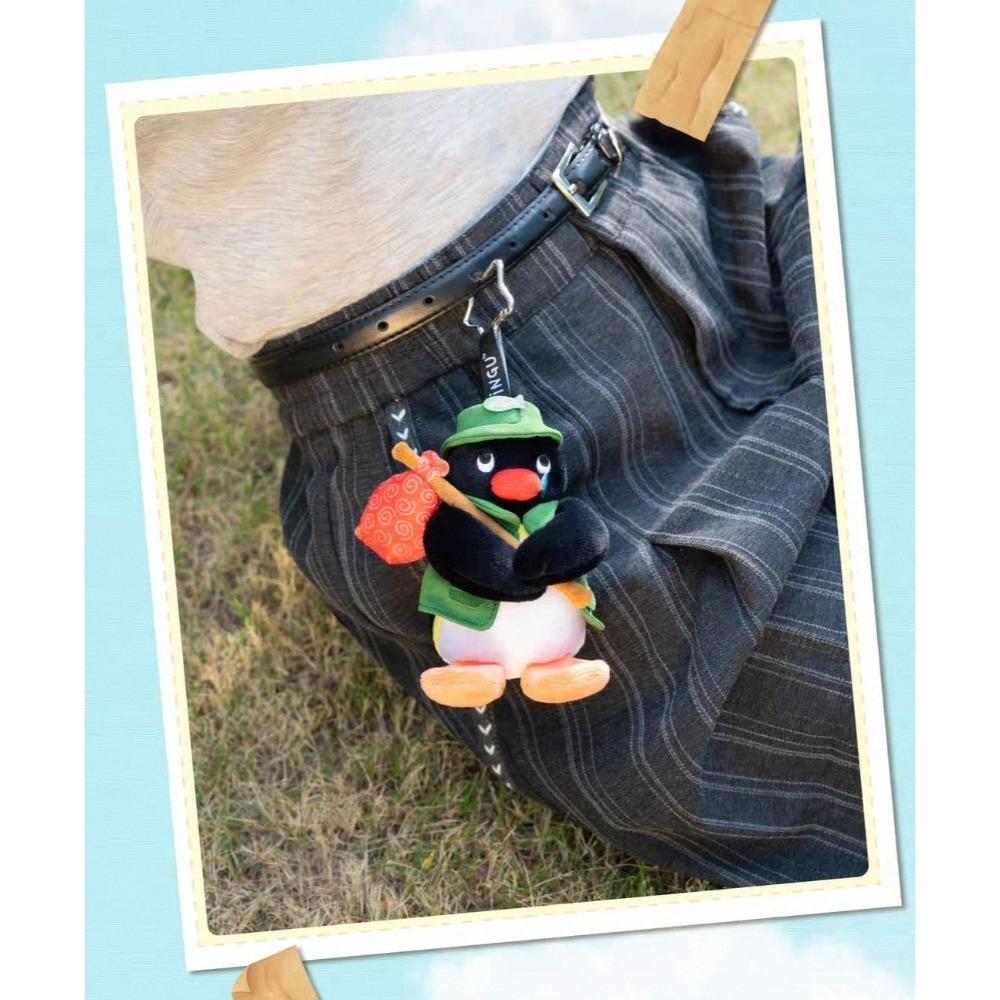 〈部分現貨〉企鵝家族 pingu 露營 包袱 哭哭系列 娃娃 吊飾-細節圖5