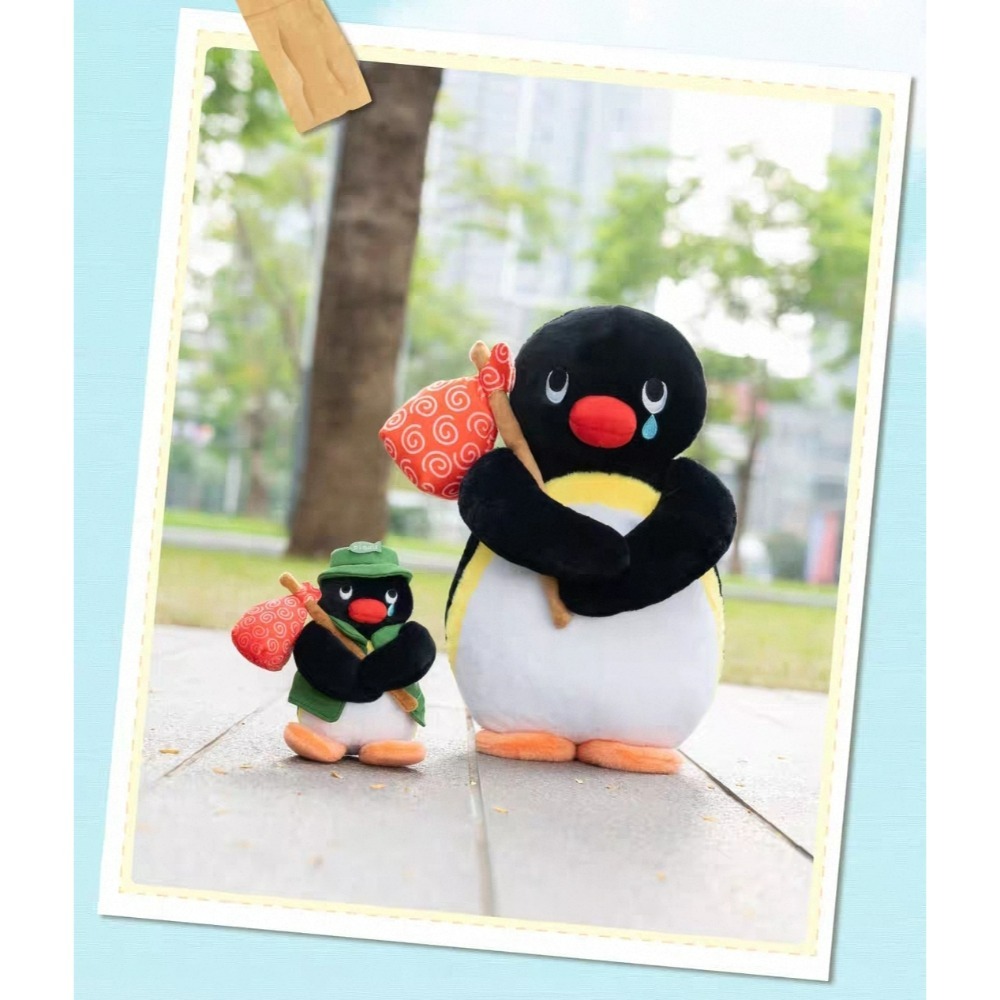 〈部分現貨〉企鵝家族 pingu 露營 包袱 哭哭系列 娃娃 吊飾-細節圖6