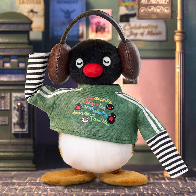 〈預購〉pingu pinga 企鵝家族 復古 穿搭系列 娃娃 吊飾盲盒-細節圖4
