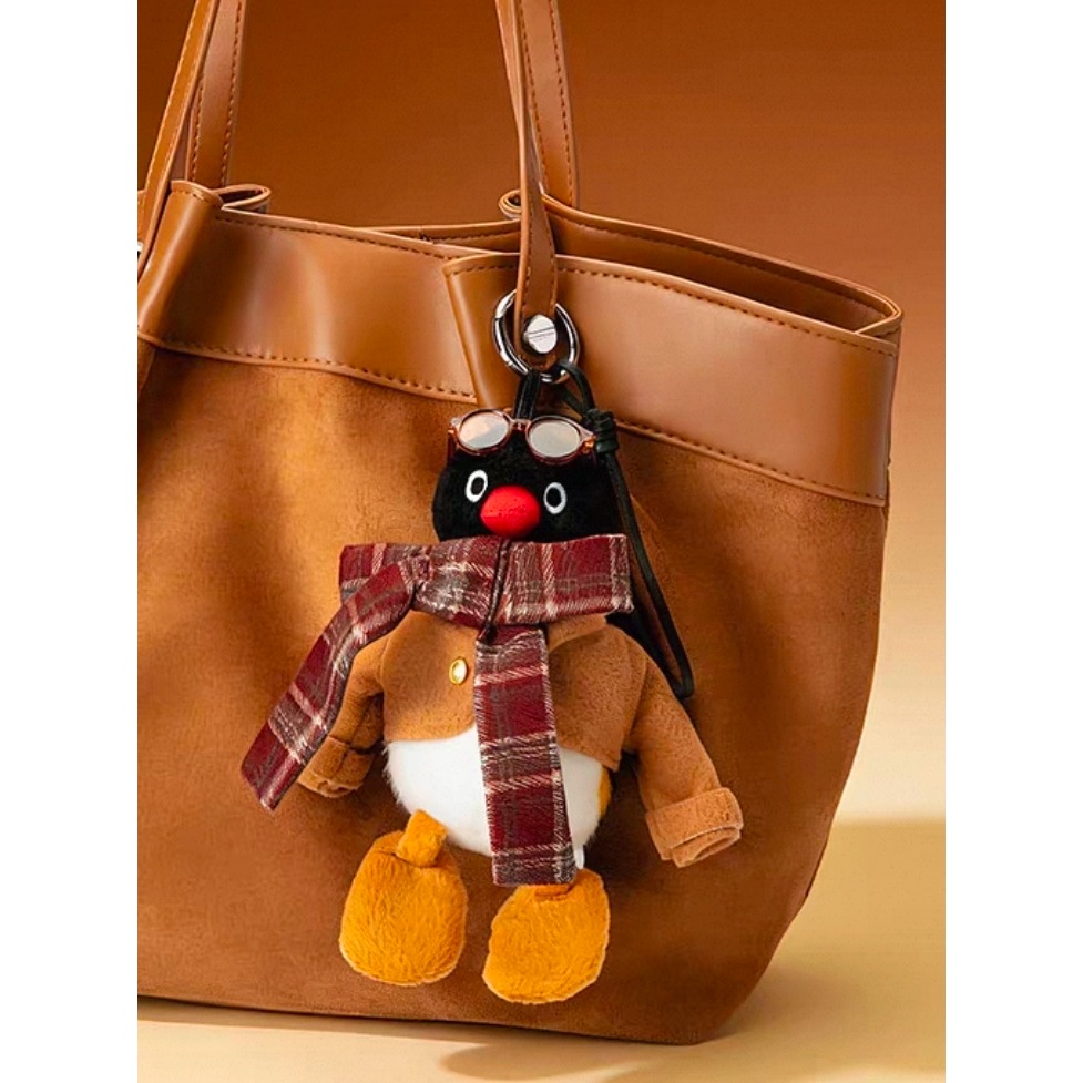 〈預購〉pingu pinga 企鵝家族 復古 穿搭系列 娃娃 吊飾盲盒-細節圖9