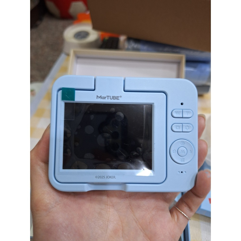 〈預購〉企鵝家族 pingu 新款 CCD 電子相機 翻蓋旋轉鏡頭 藍色相機-細節圖3