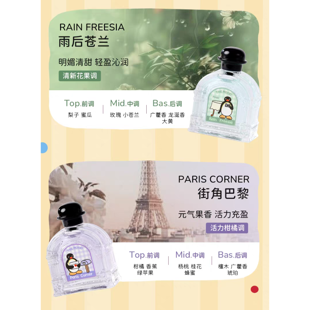 〈預購〉企鵝家族 pingu pinga 香水禮盒  香水 情人節 生日 禮物 送禮-細節圖8