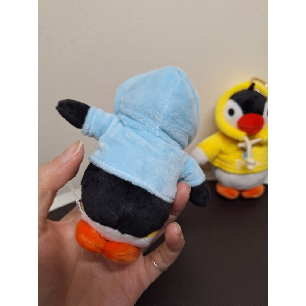 〈現貨〉韓國 企鵝家族 pingu pinga 帽T 娃娃吊飾 鑰匙圈 潮T 組合-細節圖2