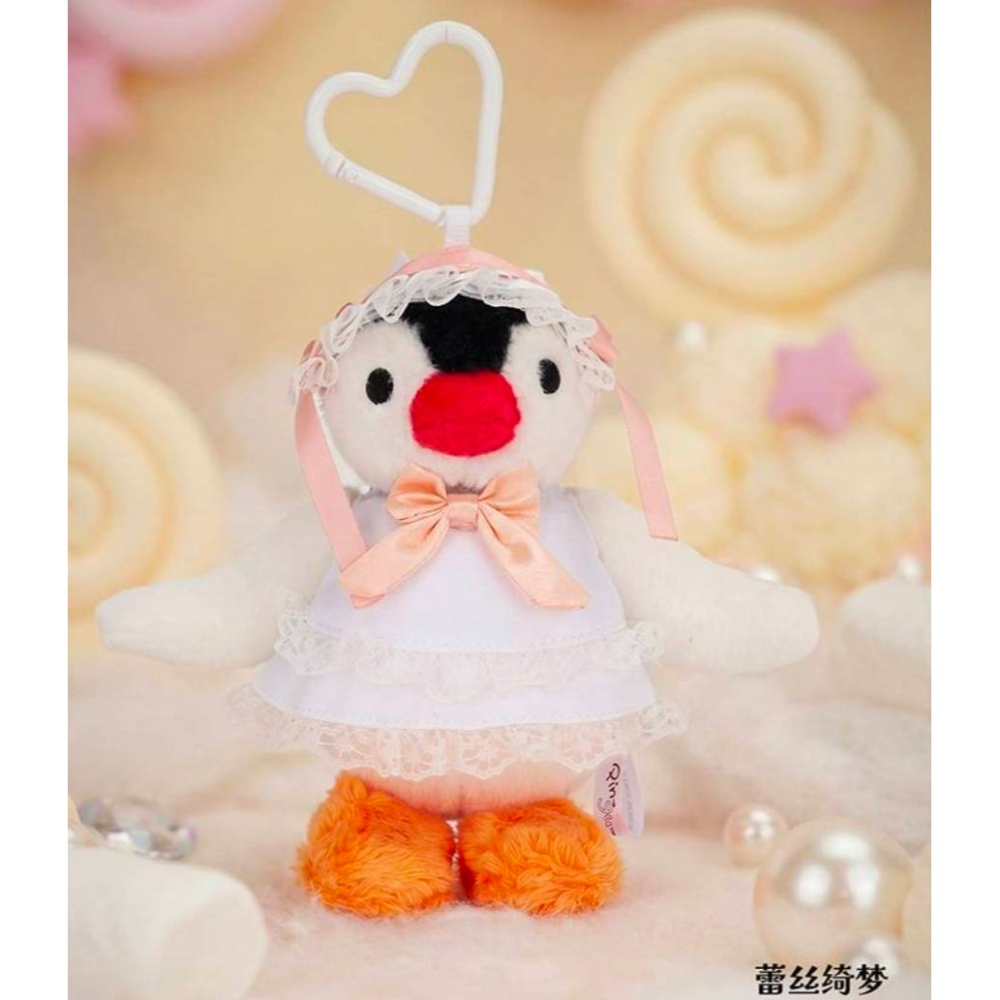 <預購>企鵝家族 pinga 夢幻 粉色 少女甜心 吊飾娃娃 盲盒-細節圖8