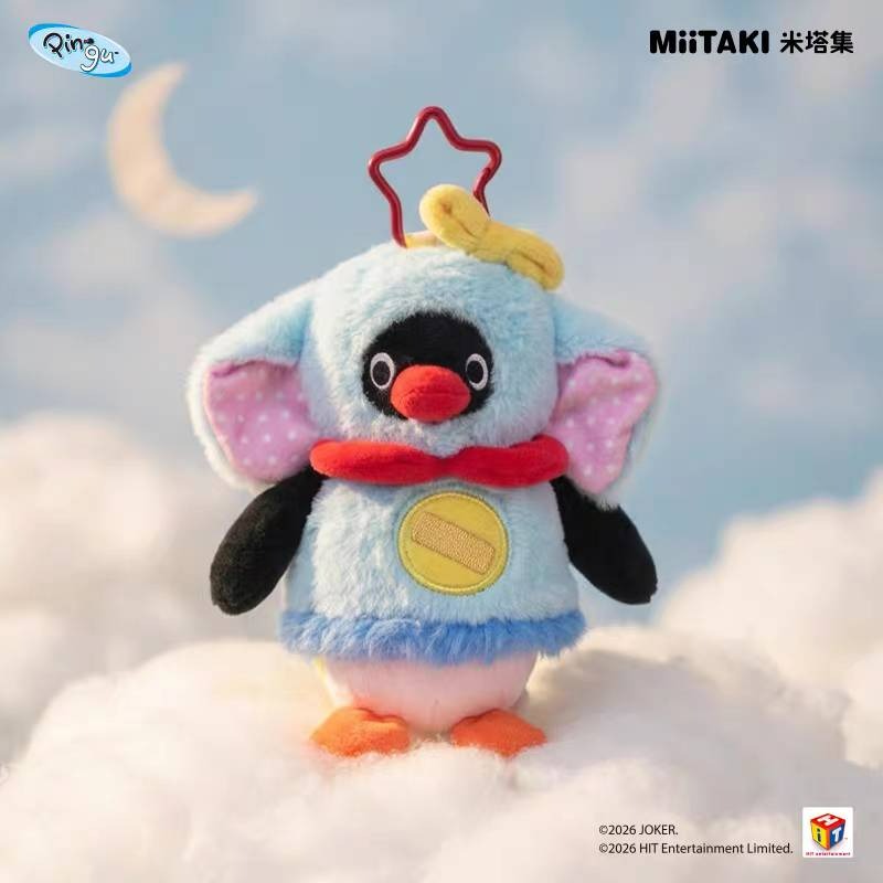 〈預購〉企鵝家族 pingu 童心 鉛筆 小象 電話 畫家 時鐘 電視 百寶箱系列 娃娃 盲盒 吊飾-細節圖2