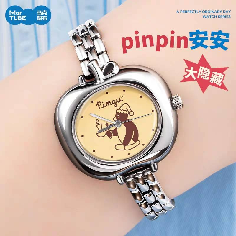 〈預購〉企鵝家族 pingu 手錶 盲盒-細節圖2