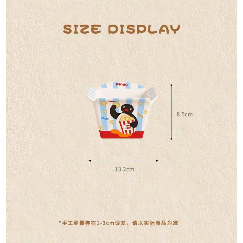 <預購>企鵝家族 PINGU 爆米花桶造型 陶瓷碗 陶瓷-細節圖3