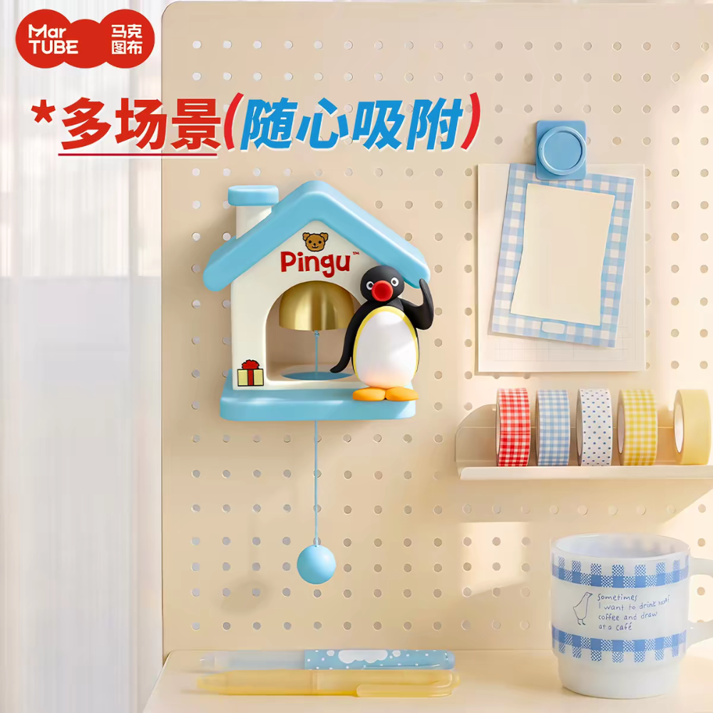 〈現貨〉磁吸 門鈴 房子造型 裝飾 小屋 裝飾-細節圖3