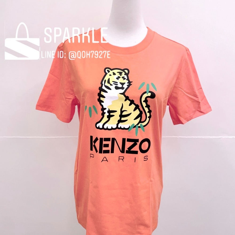 ✴Sparkle歐美精品✴ Kenzo新款老虎短袖上衣T恤 青年版 現貨真品-細節圖7
