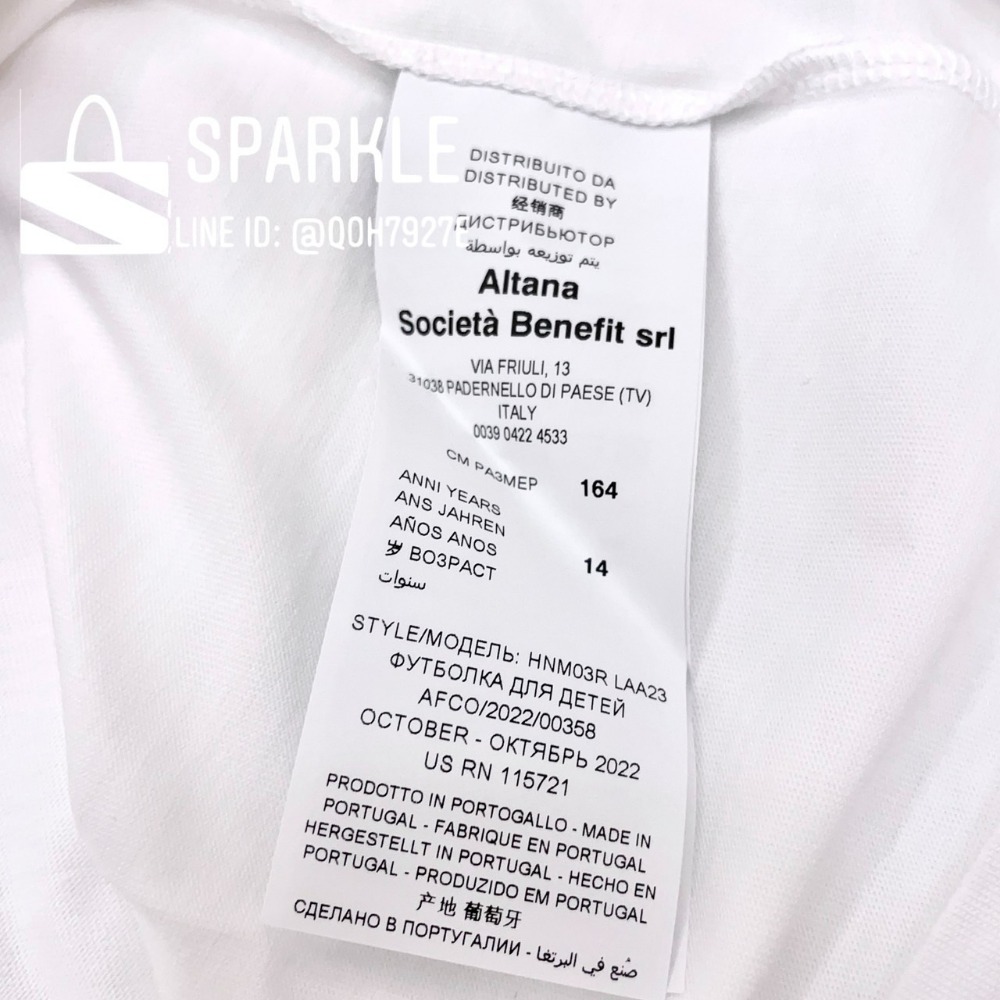 ✴Sparkle歐美精品✴ Moschino娃娃機小熊短袖上衣T恤 青年版 現貨真品-細節圖11