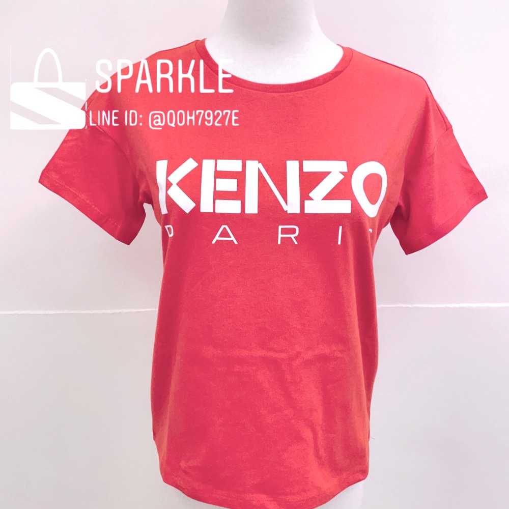 ✴Sparkle歐美精品✴ KENZO 品牌logo短袖上衣T恤 青年版 現貨真品-細節圖3