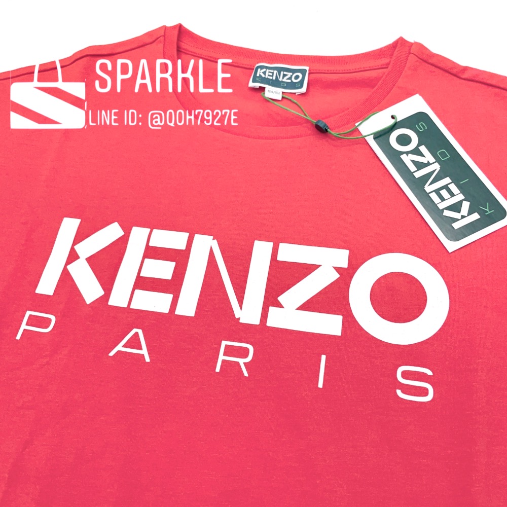 ✴Sparkle歐美精品✴ KENZO 品牌logo短袖上衣T恤 青年版 現貨真品-細節圖7