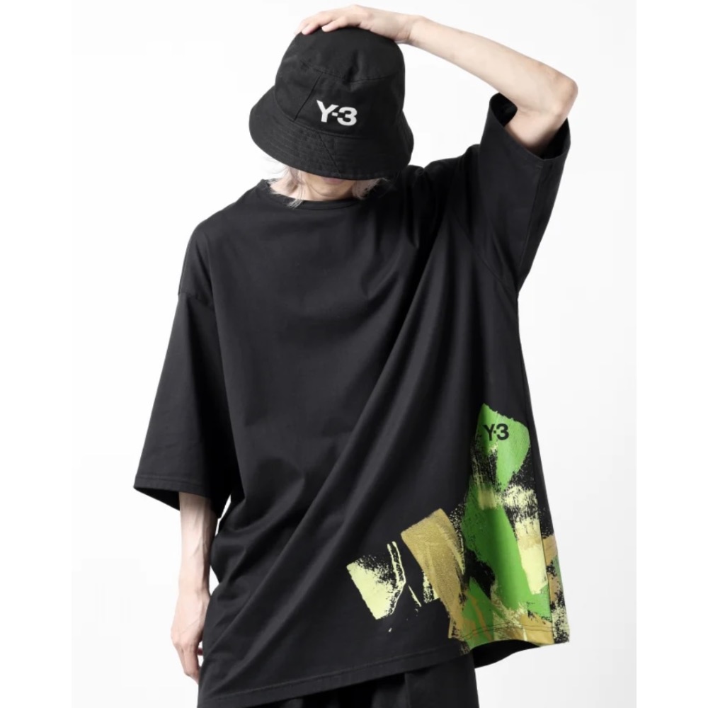 ✴Sparkle歐美精品✴ Y-3刺繡logo漁夫帽 遮陽帽 帽子 IQ3394 現貨真品-細節圖2