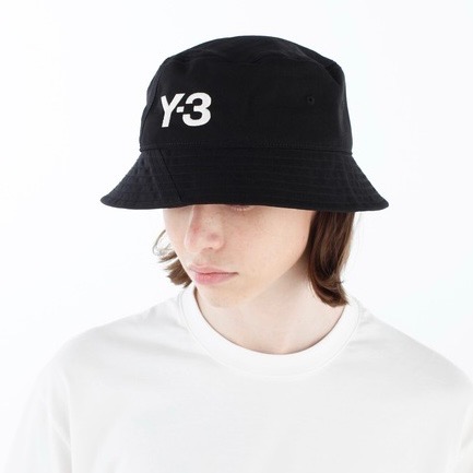 ✴Sparkle歐美精品✴ Y-3刺繡logo漁夫帽 遮陽帽 帽子 IQ3394 現貨真品-細節圖4