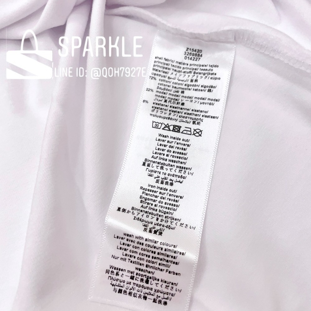 ✴Sparkle歐美精品✴ Karl Lagerfeld 側臉卡爾和貓咪水鑽短袖上衣T恤 青年版 現貨真品-細節圖10