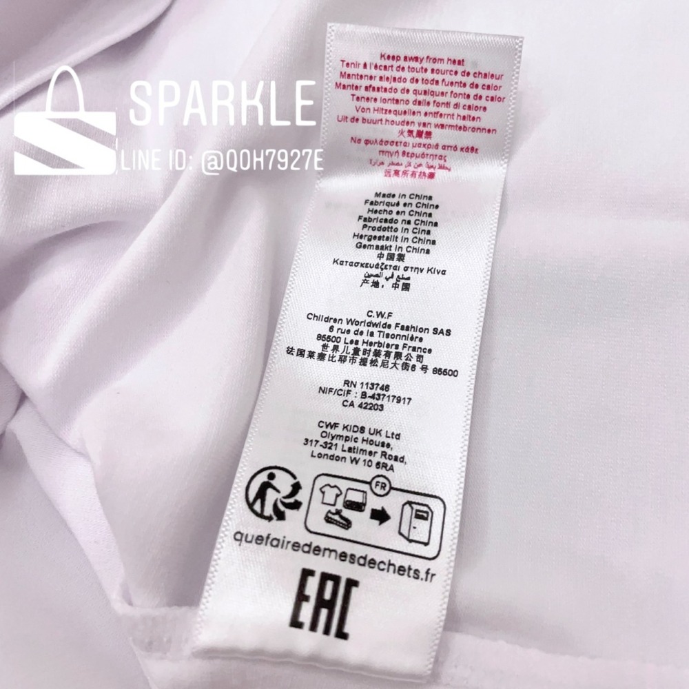 ✴Sparkle歐美精品✴ Karl Lagerfeld 側臉卡爾和貓咪水鑽短袖上衣T恤 青年版 現貨真品-細節圖11