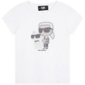 ✴Sparkle歐美精品✴ Karl Lagerfeld 側臉卡爾和貓咪水鑽短袖上衣T恤 青年版 現貨真品-規格圖11
