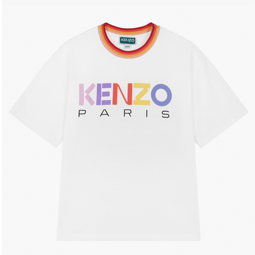 ✴Sparkle歐美精品✴ KENZO 品牌logo短袖上衣T恤 青年版 現貨真品-細節圖5