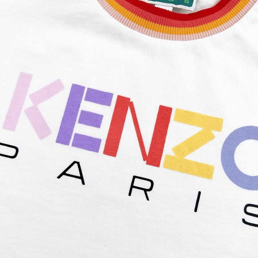 ✴Sparkle歐美精品✴ KENZO 品牌logo短袖上衣T恤 青年版 現貨真品-細節圖6