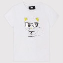 ✴Sparkle歐美精品✴ Karl Lagerfeld 歐版 老佛爺卡爾貓咪眼鏡短袖上衣T恤 青年版 現貨真品-規格圖11