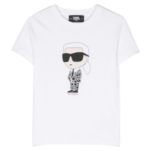 ✴Sparkle歐美精品✴ Karl Lagerfeld 老佛爺卡爾側身logo短袖上衣T恤 青年版 現貨真品