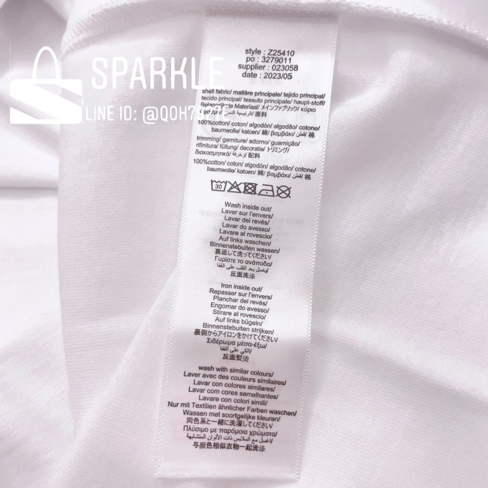✴Sparkle歐美精品✴ Karl Lagerfeld 老佛爺卡爾側身logo短袖上衣T恤 青年版 現貨真品-細節圖10