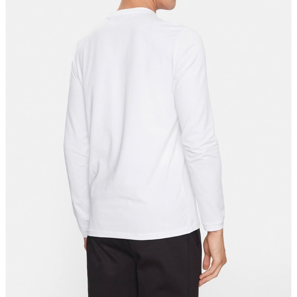 ✴Sparkle歐美精品✴ Karl Lagerfeld 歐版 老佛爺卡爾左胸側身卡爾長袖上衣T恤 長T 現貨真品-細節圖3