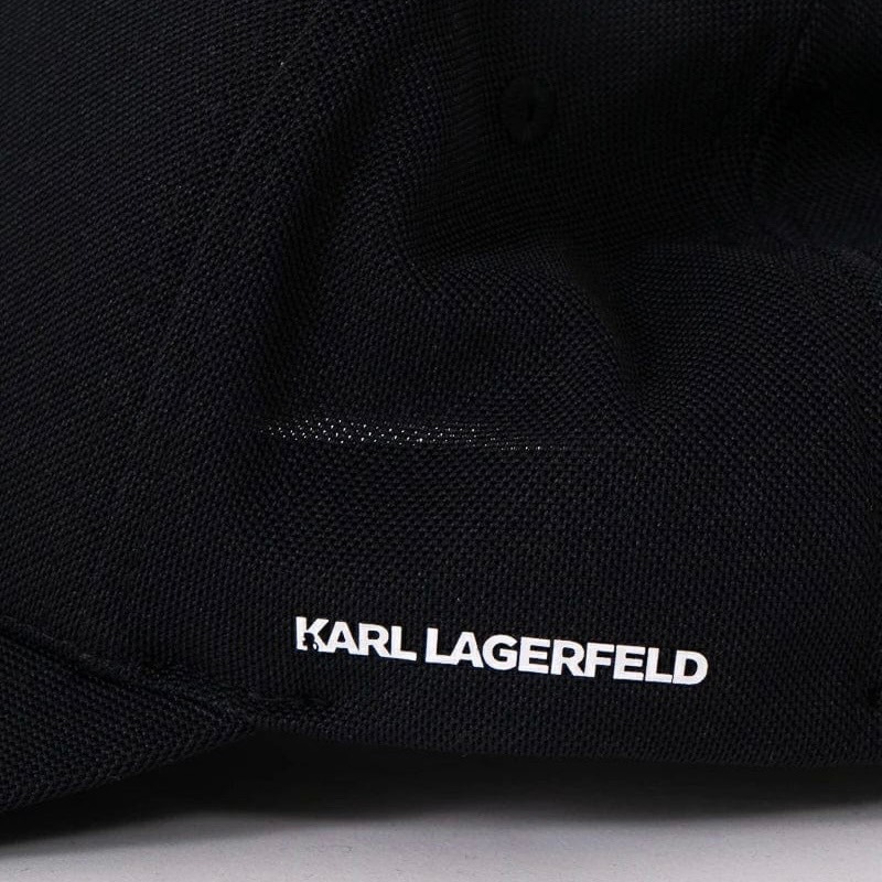 ✴Sparkle歐美精品✴ Karl Lagerfeld  老佛爺卡爾側身棒球帽 遮陽帽 帽子 現貨真品-細節圖3