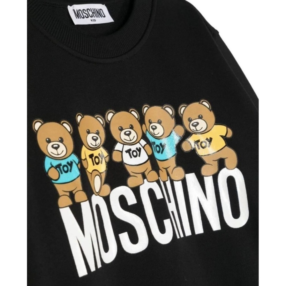 ✴Sparkle歐美精品✴ Moschino五隻小熊長袖衛衣/大學T 青年版 現貨真品-細節圖3