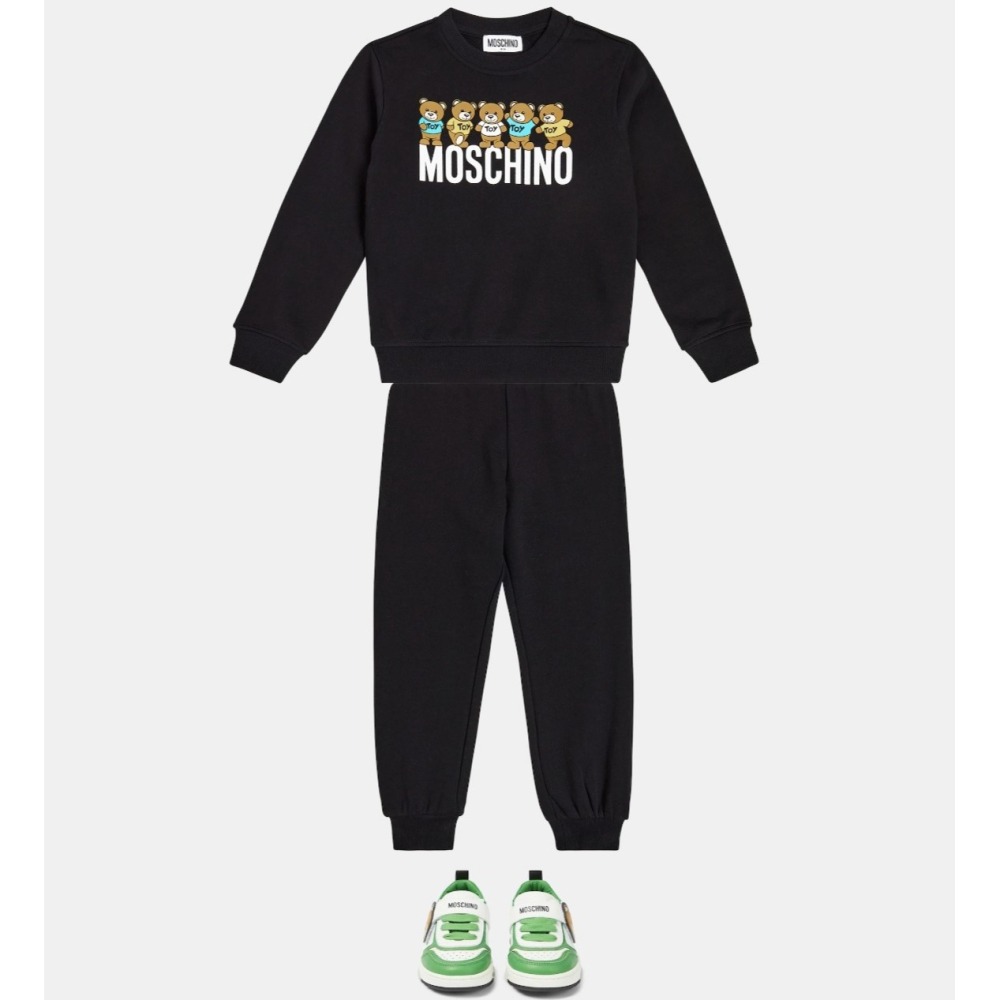 ✴Sparkle歐美精品✴ Moschino五隻小熊長袖衛衣/大學T 青年版 現貨真品-細節圖5