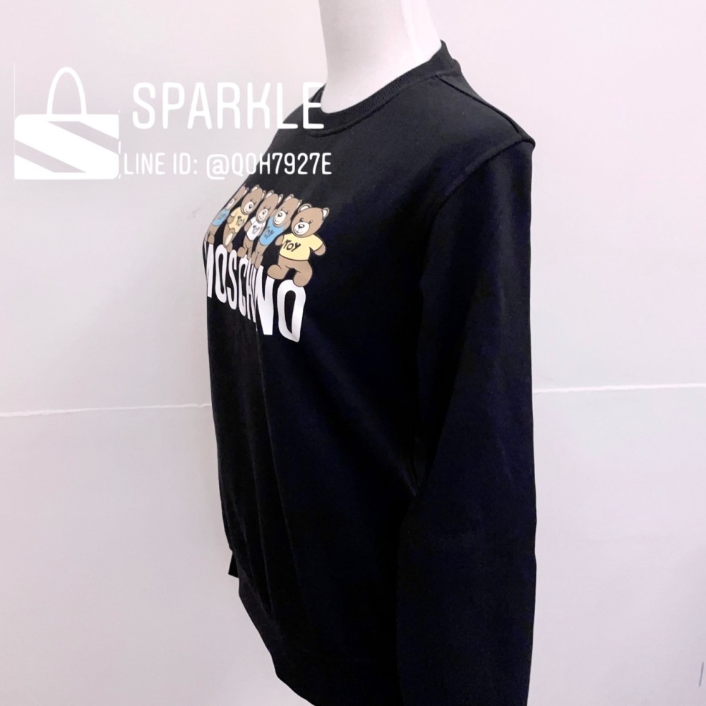 ✴Sparkle歐美精品✴ Moschino五隻小熊長袖衛衣/大學T 青年版 現貨真品-細節圖7