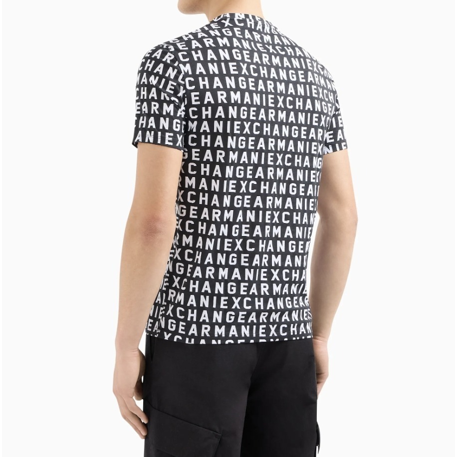 ✴Sparkle歐美精品✴ Armani Exchange AX 滿版logo短袖上衣T恤 現貨真品-細節圖3
