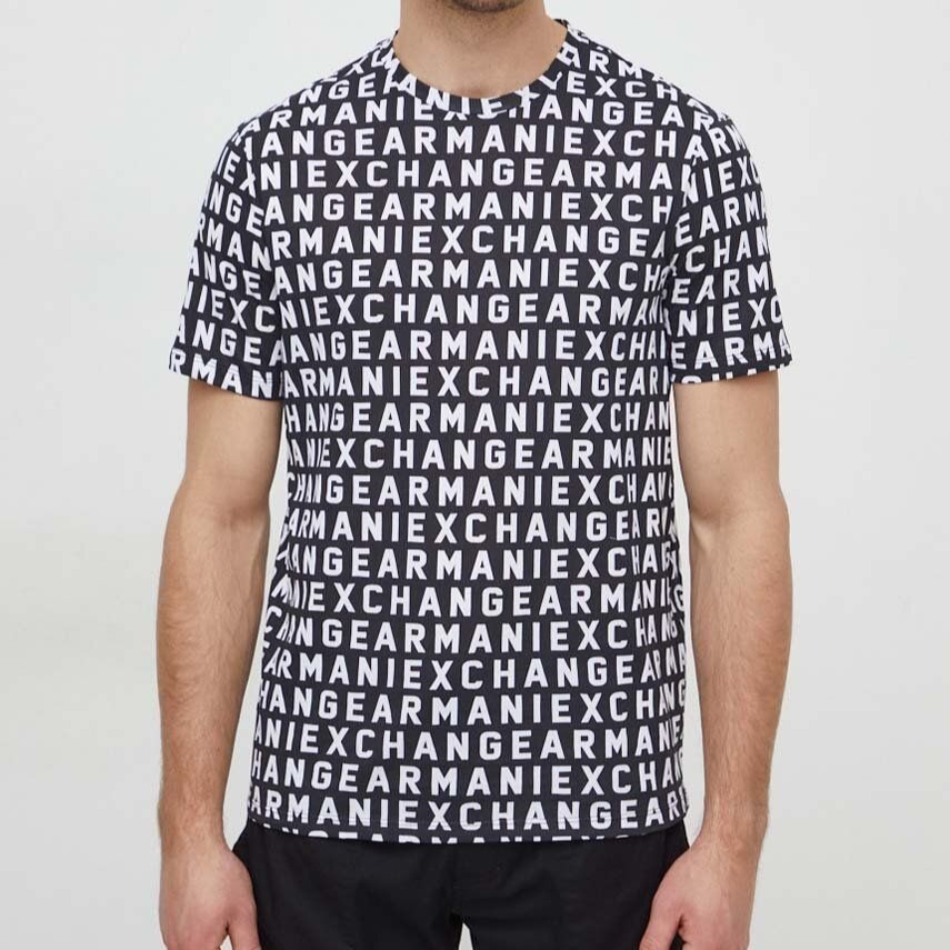 ✴Sparkle歐美精品✴ Armani Exchange AX 滿版logo短袖上衣T恤 現貨真品-細節圖5