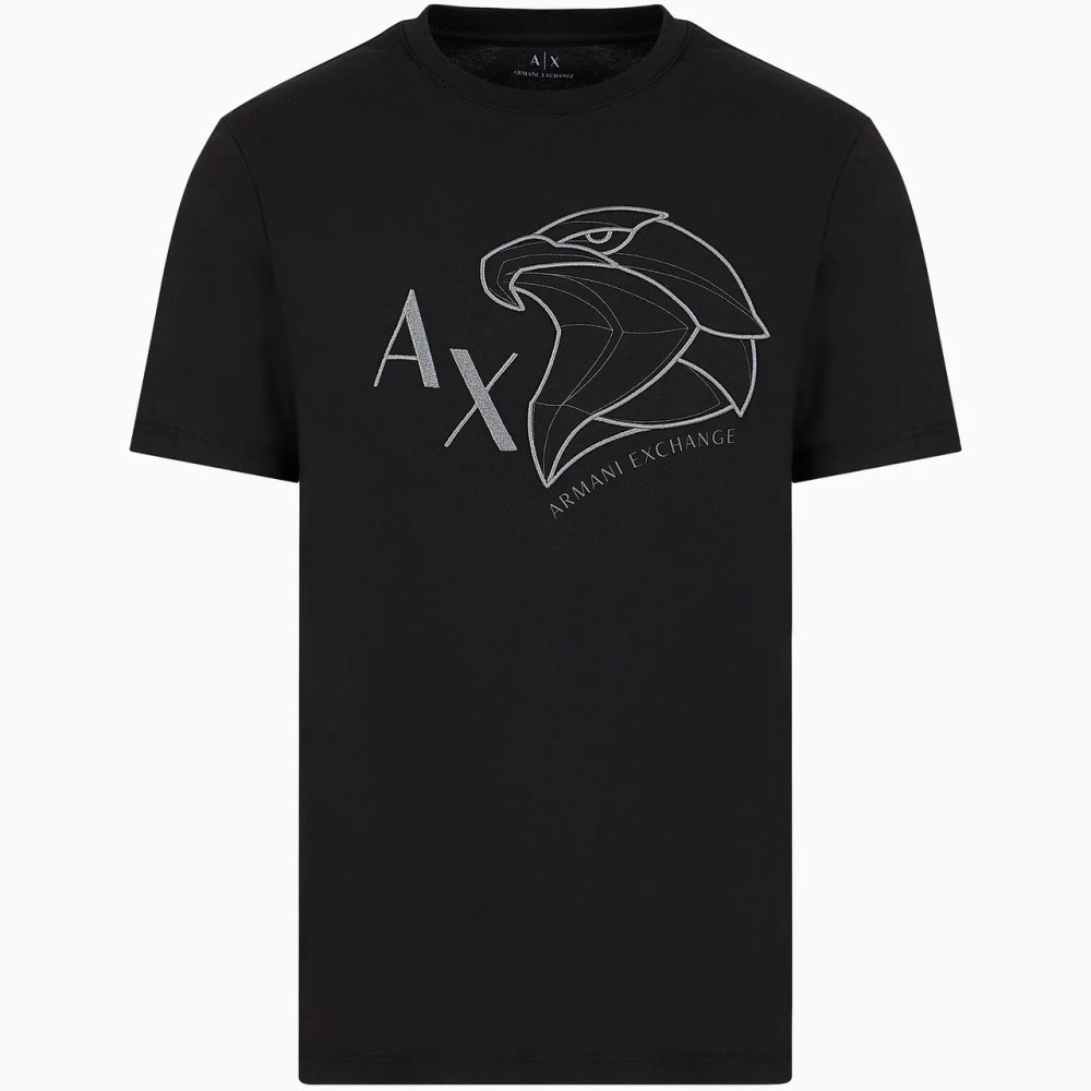 ✴Sparkle歐美精品✴ Armani Exchange 刺繡老鷹AX logo短袖上衣T恤 現貨真品-細節圖7