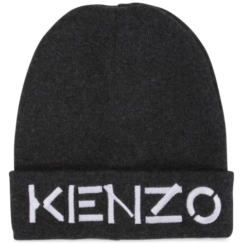 ✴Sparkle歐美精品✴ Kenzo 刺繡正面Logo毛帽 針織帽 青年版 男女可戴 現貨真品