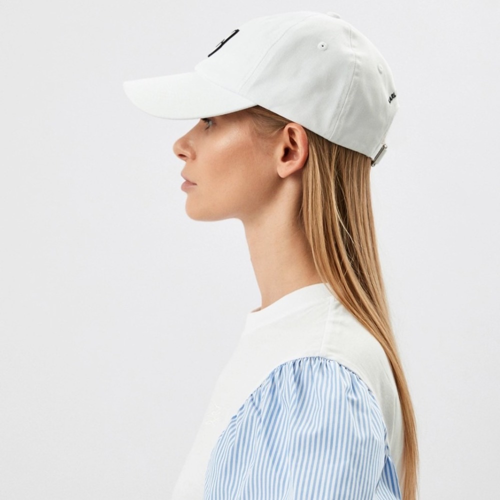 ✴Sparkle歐美精品✴ Karl Lagerfeld 卡爾貓咪徽標棒球帽 帽子 遮陽帽 現貨真品-細節圖5