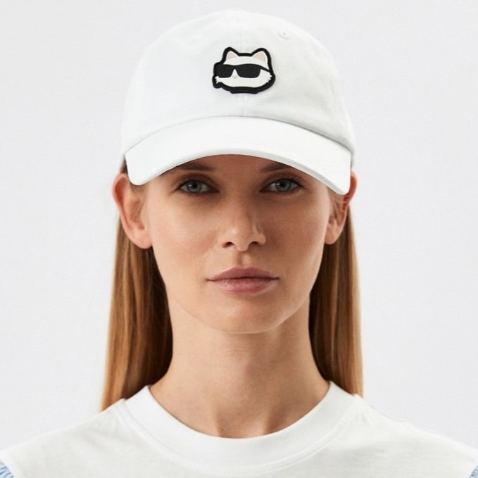 ✴Sparkle歐美精品✴ Karl Lagerfeld 卡爾貓咪徽標棒球帽 帽子 遮陽帽 現貨真品-細節圖6