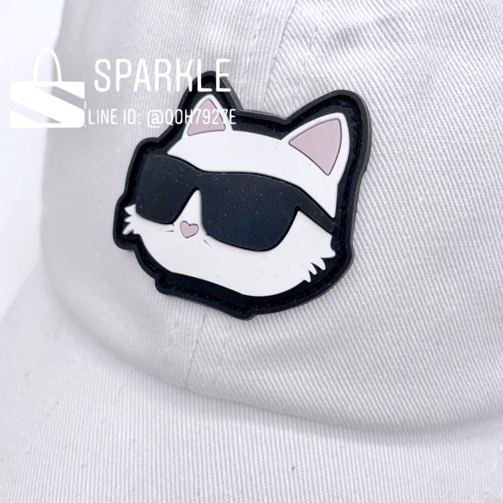 ✴Sparkle歐美精品✴ Karl Lagerfeld 卡爾貓咪徽標棒球帽 帽子 遮陽帽 現貨真品-細節圖8