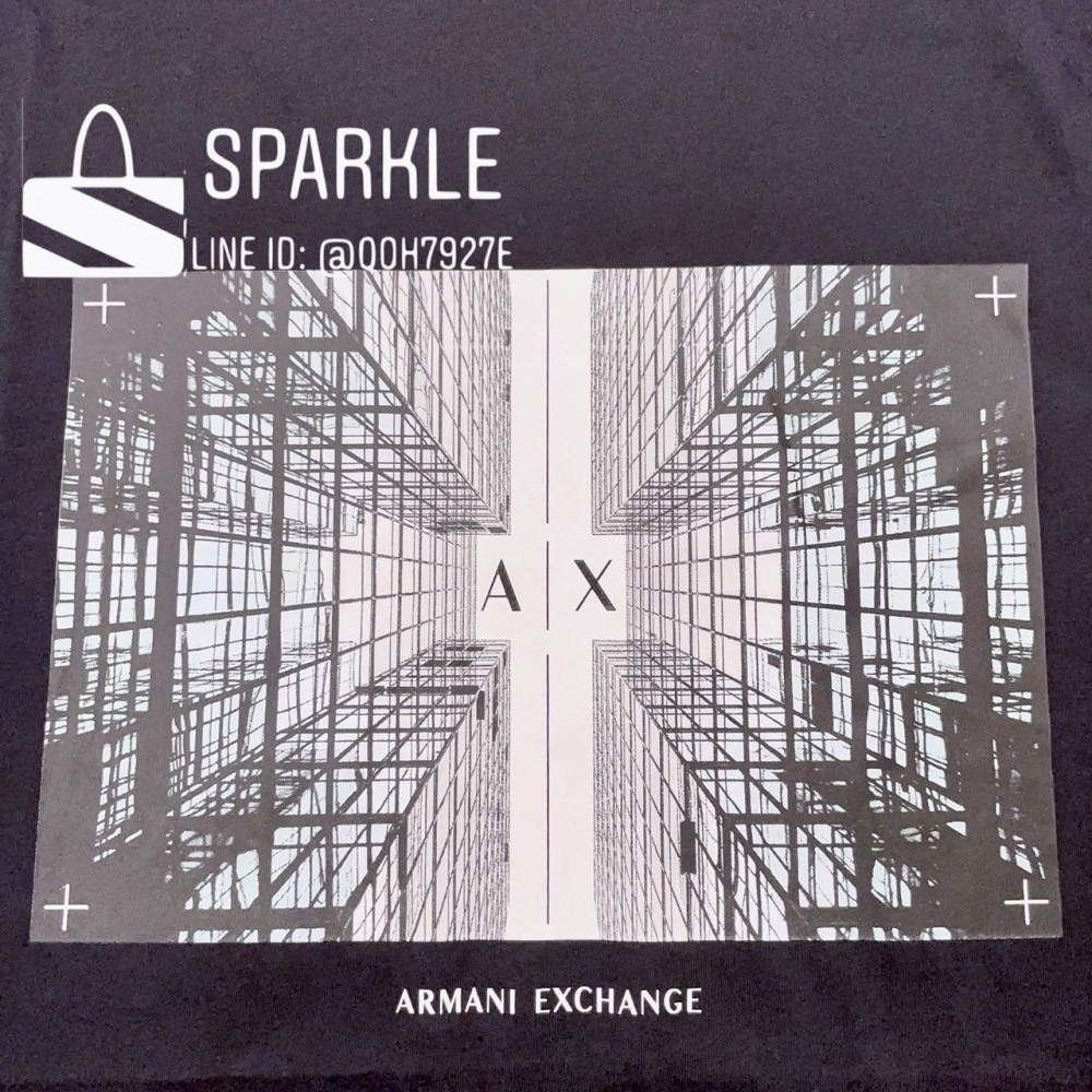 ✴Sparkle歐美精品✴ Armani Exchange AX 城市建築短袖上衣T恤 現貨真品-細節圖10