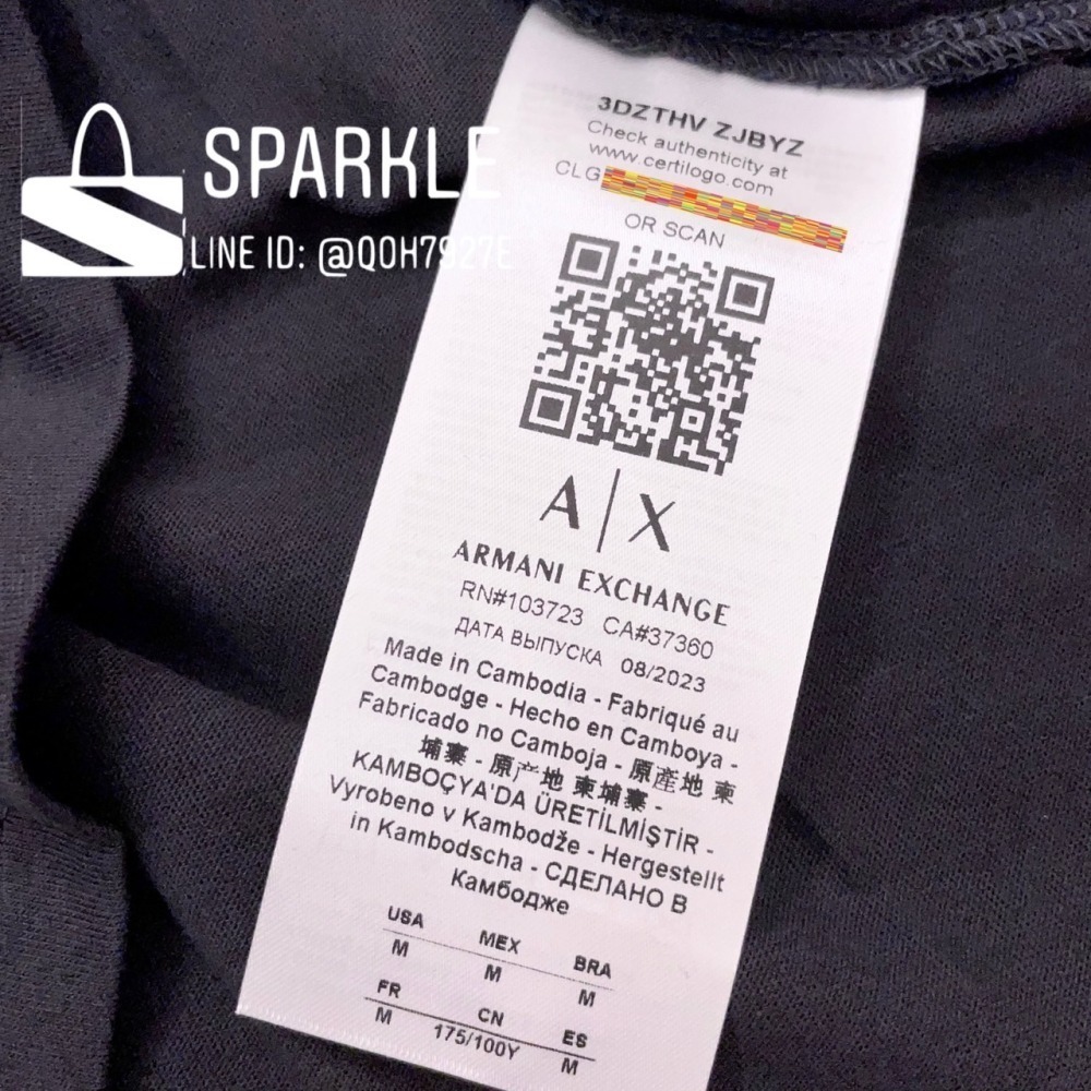 ✴Sparkle歐美精品✴ Armani Exchange AX 城市建築短袖上衣T恤 現貨真品-細節圖11
