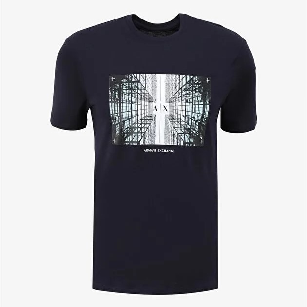 ✴Sparkle歐美精品✴ Armani Exchange AX 城市建築短袖上衣T恤 現貨真品-規格圖11