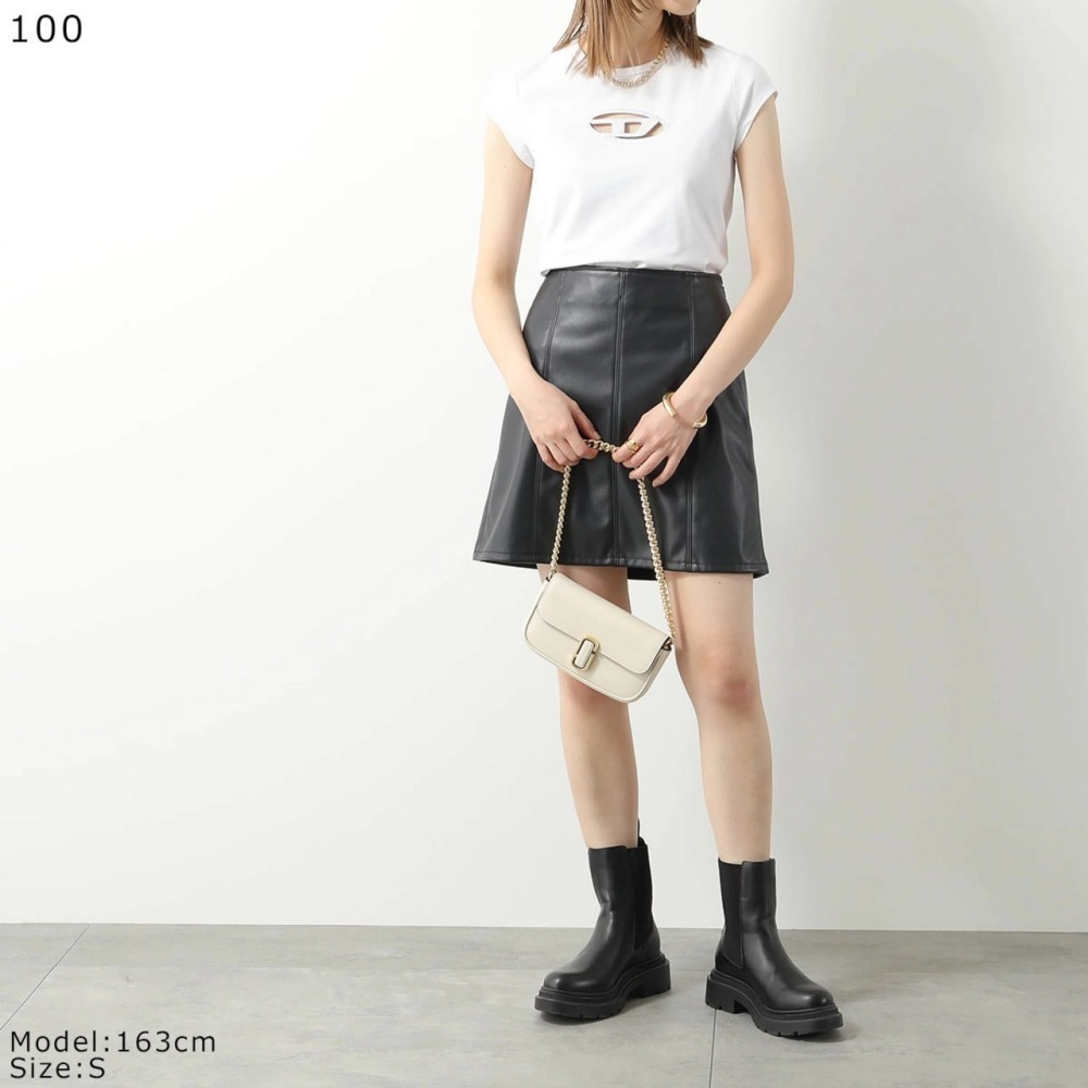 ✴Sparkle歐美精品✴ DIESEL 刺繡D簍空T-Angie短袖上衣T恤 現貨真品-細節圖2