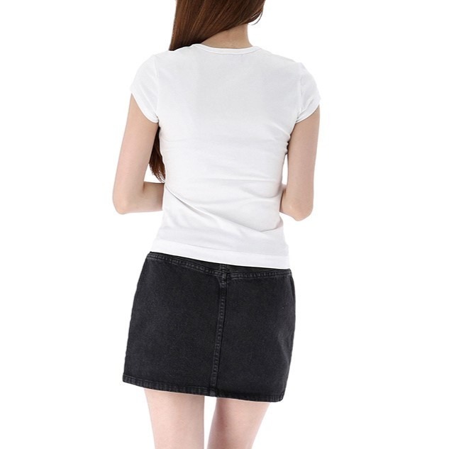 ✴Sparkle歐美精品✴ DIESEL 刺繡D簍空T-Angie短袖上衣T恤 現貨真品-細節圖6