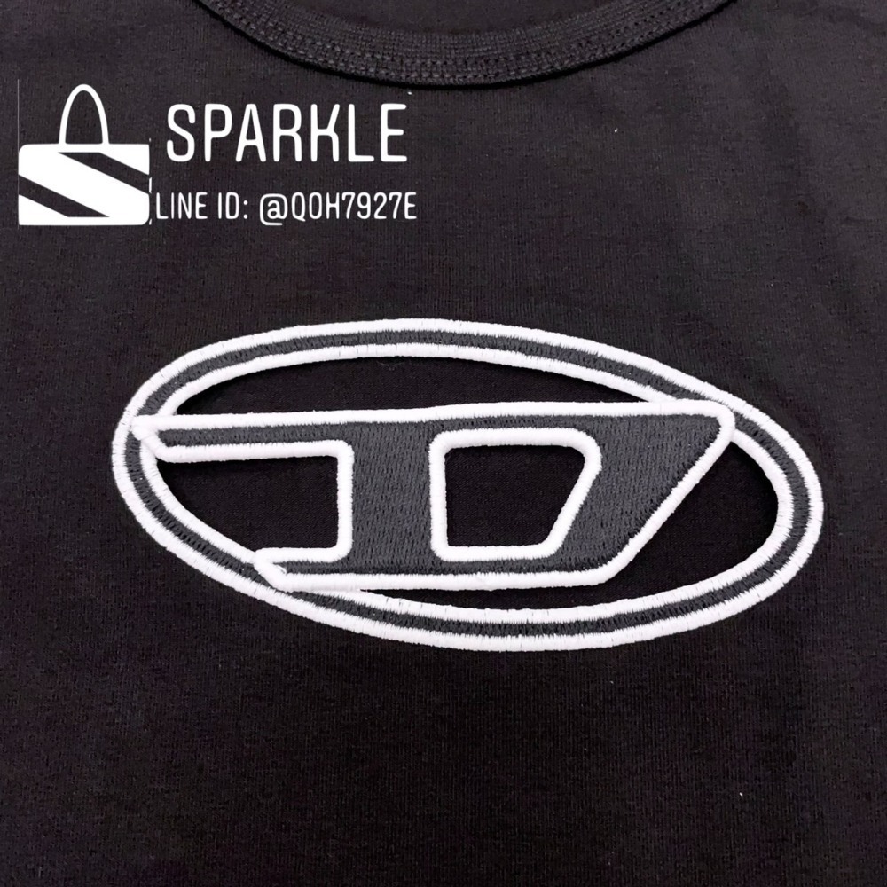 ✴Sparkle歐美精品✴ DIESEL 刺繡D簍空T-Angie短袖上衣T恤 現貨真品-細節圖10