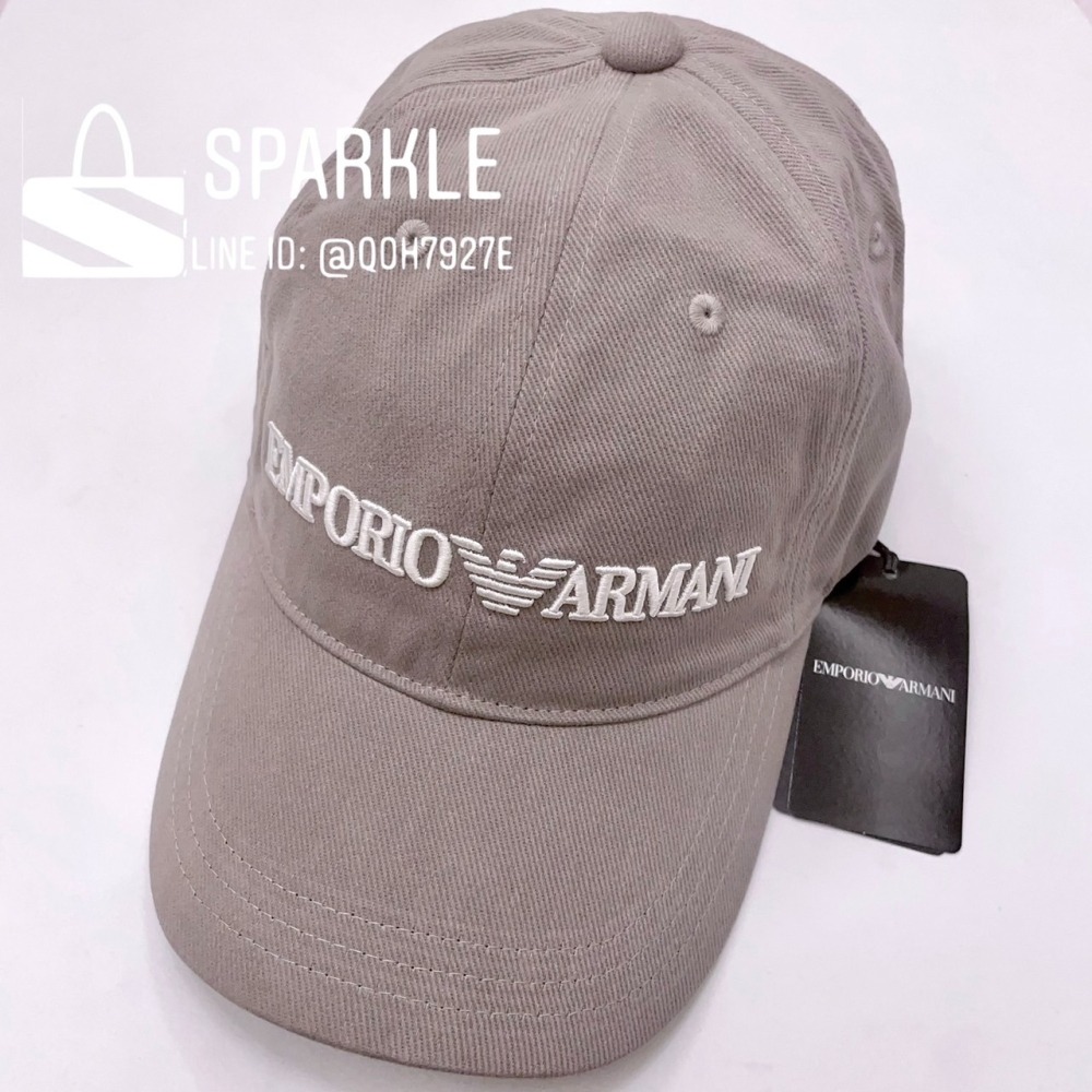 ✴Sparkle歐美精品✴ Emporio Armani 刺繡排字字母Logo老帽 棒球帽 帽子現貨真品-細節圖6